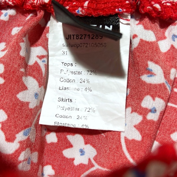 Shein Ditsy Floral Split Thigh long skirt - Picture 6 of 8